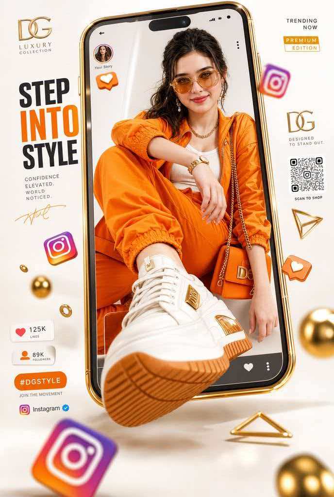 Luxury Smartphone Burst-Out Ad